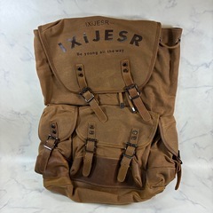 ヴィンテージ キャンバス バックパック リュックサック 大容量 ...