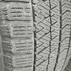 195/65R15　スタッドレス＆アルミホイール4本セット ナット付き　ブリヂストン 配達発送可能の画像