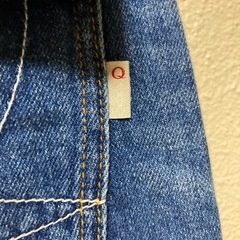 Qキュー　ワイドデニムパンツの画像