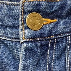 Qキュー　ワイドデニムパンツの画像