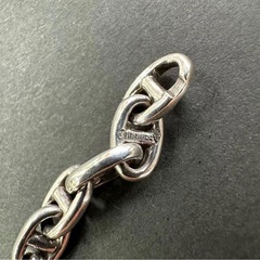 HERMES シェーヌダンクルTPM シルバー925 ブレスレットの画像