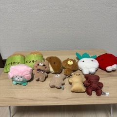 ガチャぬいぐるみ詰め合わせの画像