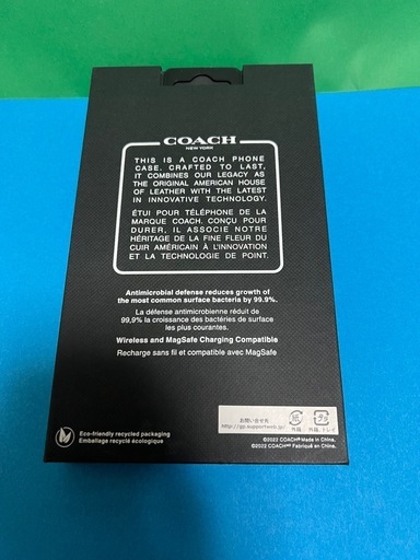 コーチ　iPhoneケース　iPhone6.7インチ　PRO 2022用