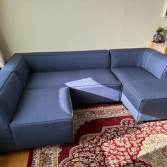 美品　ニトリ　ソファー　コーナーソファー　カウチソファー　4点セットの画像