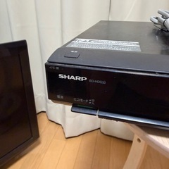 SHARP ブルーレイレコーダー BD-HDS32の画像