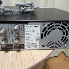 SHARP ブルーレイレコーダー BD-HDS32の画像