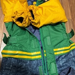 キッズ　男の子　ムージュンジュン　スキーウェア　スノーウェア　110cmの画像