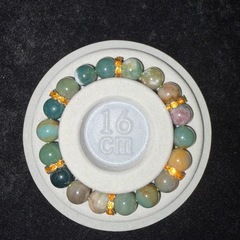 インディアンアゲート10mmブレスレット☪️16cmの画像