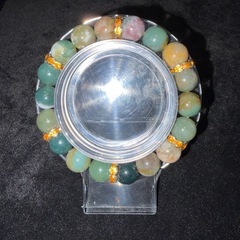 インディアンアゲート10mmブレスレット☪️16cmの画像