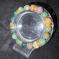 インディアンアゲート10mmブレスレット☪️16cmの画像