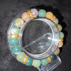 インディアンアゲート10mmブレスレット☪️16cmの画像