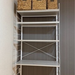 【美品】ニトリNポルタ【棚幅85cm】の画像