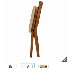 Costco折りたたみダイニングチェア1台の画像