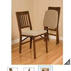 Costco折りたたみダイニングチェア1台の画像