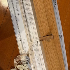 無印良品 壁に付けられる家具 3連ハンガー オーク材 幅44×奥行2.5×高さ10cm 44505083の画像