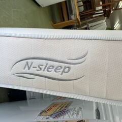 【リサイクルショップ ピカソ 小松原】🛏️✨極厚22cm‼ふかふか快眠✨ニトリ NスリープC1-02VB＋おしゃれスチールベッドフレーム【ダブルサイズ】★5986★の画像