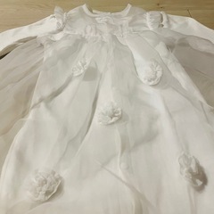 Hakka Baby ベビードレス ホワイトの画像