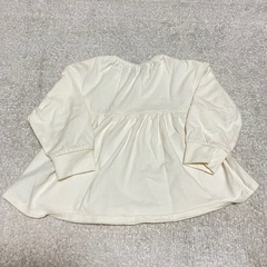 GU リボン付き長袖トップス 80cmの画像