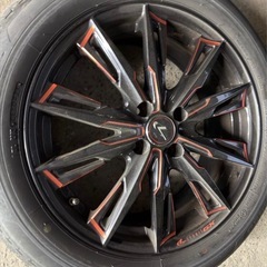 RIZE、ロッキーLEONIS GX 17インチ ホイールセット4本の画像