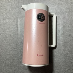 日立加温ステンレスまほうびん　1.0L 昭和レトロの画像