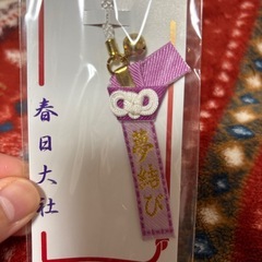 春日大社 夢結び 御守りの画像