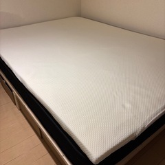 マットレス(ダブル)+マットレストッパー(低反発4cm)の画像