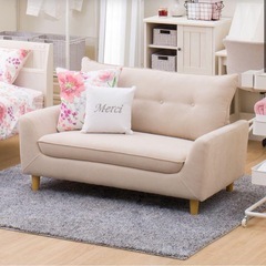 （受け渡し決定済み）ニトリ　カジュアルソファ(パック3 BE)の画像