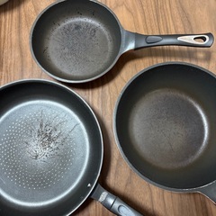 ティファールフライパン、鍋　6個まとめての画像