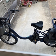 電動アシスト自転車　子供乗り　ギュットクルームの画像
