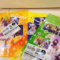 ラブライブ★クリアファイル3点セットの画像