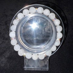 レインボームーンストーン8mmブレスレット☪️16cmの画像