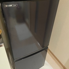 冷蔵庫 シャープ SJ-14P-B 2ドアの画像
