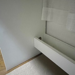 組み立て式家具 デスク ホワイト 無料の画像