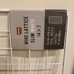 ミニブロックとワイヤーラティスの画像