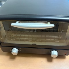 トースター 4枚焼き アイリスオーヤマ  ガラス扉 POT-412R-B の画像