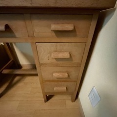 ビンテージ家具　昭和レトロなデスクの画像