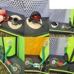 Blade Fat Lady 17m カイトサーフィン用カイト 2014年モデル 未使用 バルブ新品の画像