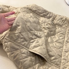 抱っこケープ　防寒　キルティング　収納ポーチ付きの画像