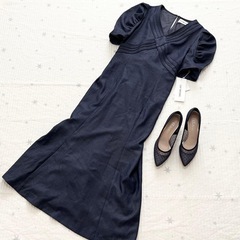 Lilybrown クロスデザイン　マーメイドワンピースの画像