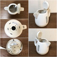 電気ケトル2個セット dretec ルイボスPO-354ブラック ティファール「アプレシア プラス」BF805 湯沸かし カラ炊き防止機能付きの画像