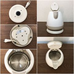 電気ケトル2個セット dretec ルイボスPO-354ブラック ティファール「アプレシア プラス」BF805 湯沸かし カラ炊き防止機能付きの画像