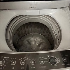 2016年製 ハイアール洗濯機 JW-C55A/5.5kgの画像