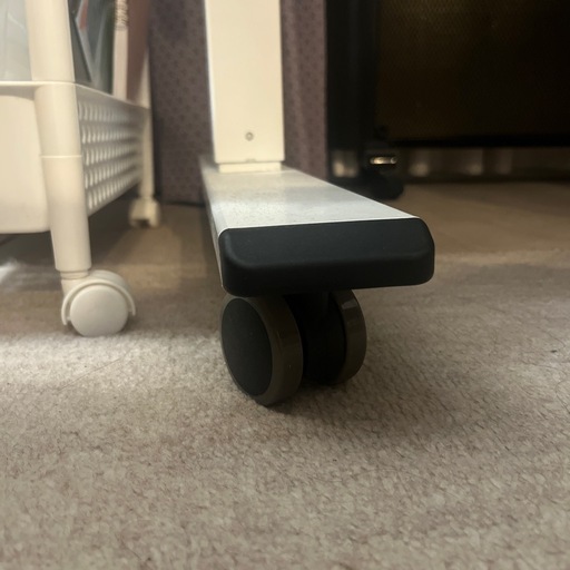 FLEXISPOT 電動昇降デスク EF1（120×60／ホワイトウッド天板＋白脚）｜25,000円から20%値下げ・引取限定  