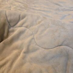 フラン こたつ布団 楕円形 ベージュ 185×225cmの画像