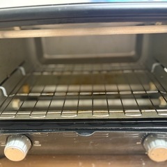 トースター 4枚焼き アイリスオーヤマ  ガラス扉 POT-412R-B の画像