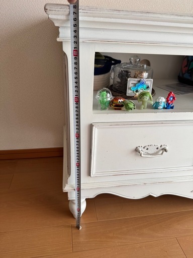 白家具　シャビーお洒落なテレビ台 テレビボード