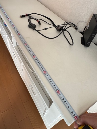 白家具　シャビーお洒落なテレビ台 テレビボード