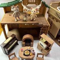 シルバニアお家ログハウスセットの画像