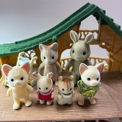 シルバニアお家ログハウスセットの画像