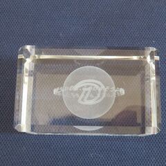 ガラスペーパーウェイト（ノベルティグッズ）の画像